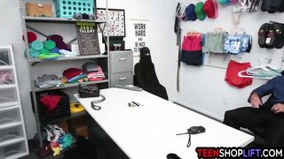Muslim 19 yo Delilah Day stole lingerie but got busted by a