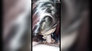 Surprise oral sex for daddy