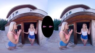 18VR Your gf Angelika Share You With Turned On Dykes Lily