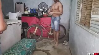 The Hottie cousin of Danny Hot Angel Dinizz pays a