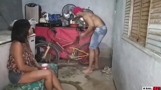 The Hottie cousin of Danny Hot Angel Dinizz pays a