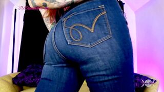 Jerk it to StepMommy Jeans Free Preview