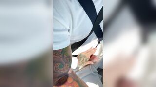 I Blown a Dude under a Red Light at a Traffic Light