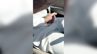 I Blown a Dude under a Red Light at a Traffic Light