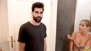 HUNT4K Rich Stud Gets Access to Pussy of Friends new mistress using Money