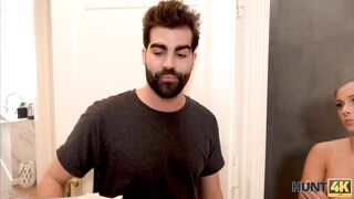 HUNT4K Rich Stud Gets Access to Pussy of Friends new mistress using Money