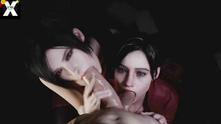 [RFF#98] RESIDENT EVIL - ADA AND CLAIRE HEAD