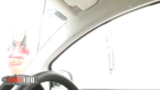 Cutie vehicle wash turns inside a hardcore porn movie