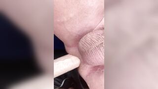 babe Cuck Likes being a Bad Boy inside Outdoor! Groaning on Wife’s Huge Penis!