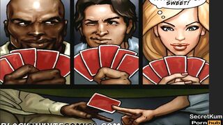 The Poker Game - Season one EP.one - Interracial Gang Bang Cumshot