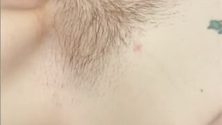 Blindfolded Wifey Gets Twat Fuck by Big 8 Inch Vibrator on Banged Machine while she Jerks Dick off