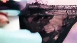Sloppy Vampire Fellatio, Closeup Squirt