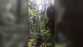 Bombshell Wifey Outside Anal Sex inside Sunny Forest. Handcuffs Oral Sex and Sucking Off Dicks. first Time Outside.