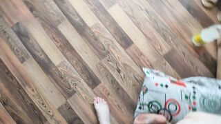 Blonde Gave a Head and Choked on Cum-kitty