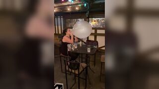 Buttplugbetty - Blow to Pop at the Bar
