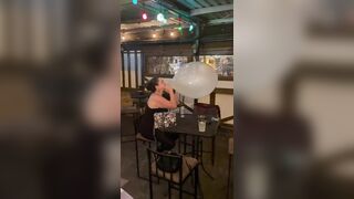 Buttplugbetty - Blow to Pop at the Bar