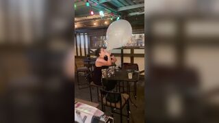 Buttplugbetty - Blow to Pop at the Bar