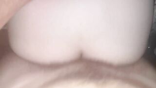Red Headed Ex-Wife with Mask Bent over Couch and Plowed