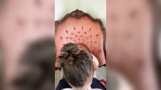 Hotwife Queen Sucks and Swallows Random Load
