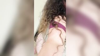Titty Tuesday Lil-ryda Oiled up her Long Natural Titted