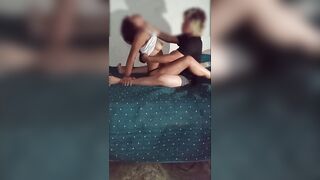 Mexican High School sluts Fucking without a CONDOM with a Schoolmate! Real Private Sex