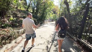 Russian Whore Gave herself to four Men at a Construction Site