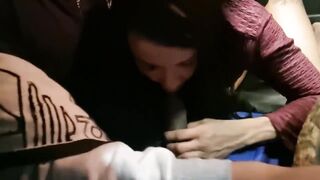 goddess cougar giving into the vehicle