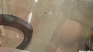 Slutwife Swallows Multiple Loads at the Office