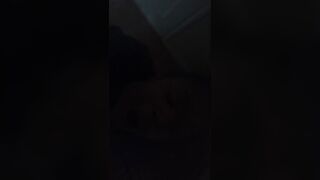 She Blowing my Fat Ebony Cock