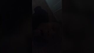She Blowing my Fat Ebony Cock