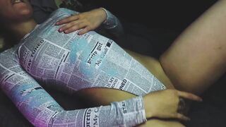 My Gf Moans Passionately and Jizzes from Jerking off my Finger Fucked