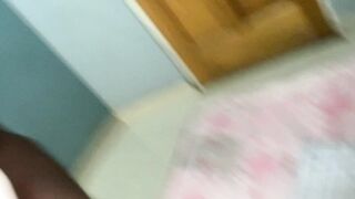 (point of view) Big Tit African Loves being Plowed Missionary with Vibrating Dick Ring