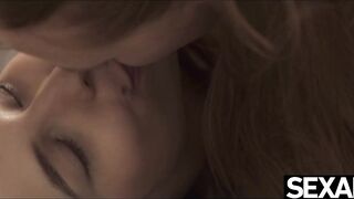 Adorable lesbians lick each other's juicy vagina to insane orgasms