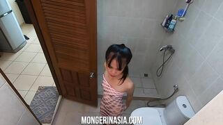 Young Thai cougar Creampied On Spycam
