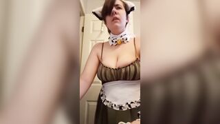 Breeding Cow Gets Jellous