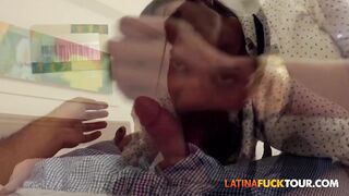 Young Hispanic Amateur Professor Fucks College Girl's Stepdad