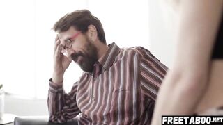 Dad Steve Holmes Manipulates His 18yr Step Daughter After Milf