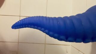 Pouring my own Piss on my Face as I Choke on the Toy