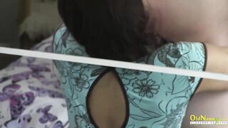 OLDNANNY Old Dressmaker Lacey Starr Adoring Nice Bodies of Sahara