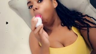 African milf Masturbating