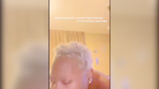 The fellatio monster don’t let a phone call stop her