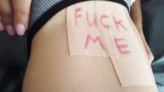 Fucked me i'm Lying on the Bed took off my Lingerie and Rubbing my Sweet Twat