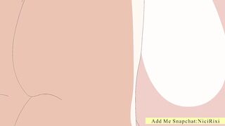 Stepmom and Stepson Hotel Sex Eighteen, Step Milf, Strokes, Lesbo, milf Cartoon, Cartoon, Japanese, oriental,