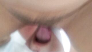 Blindfolded Sissy Bro Banged! Rough Cum into my Vagina made him Eat his own Cum with my Fluids & Pissing