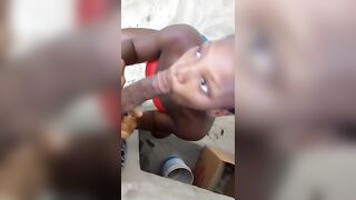 Hostel Trip couldn't Resist Gave Fellatio on the Beach Deep Throat Soak Tongue