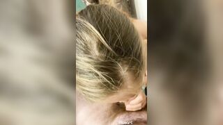 pov Sucking Off my Husbands Cock