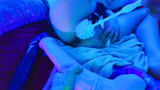 Small Daddy's women Gets Cunt Spread, XXL Sex Toy Inserted, and Breed by DaddyDom
