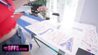 Viva La Revolución - 3 Cubanitas Sell their Culos Online to Support the Protests inside Cuba