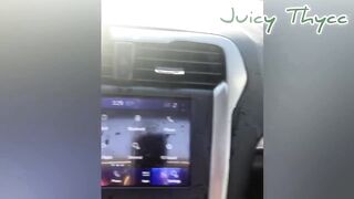 Her Squirt almost Wrecked the Screen
