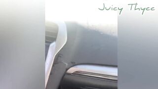 Her Squirt almost Wrecked the Screen